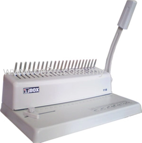 iTBOX 118 Manual Comb Binder