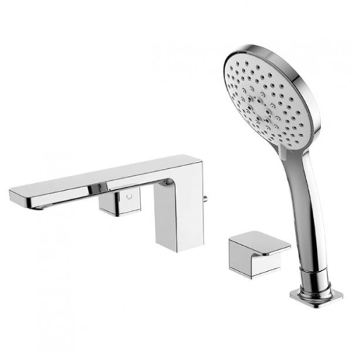 FFAS1300- 601500BF0 Acacia E Deck Mounted Bath&Shower Mixer With Shower Kits