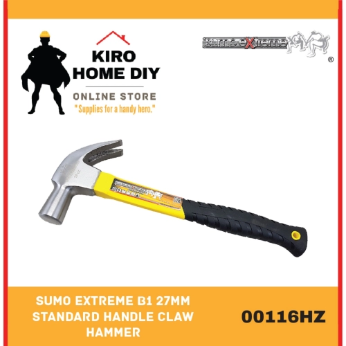 SUMO EXTREME B1  27mm Standard Handle Claw Hammer - 00116HZ