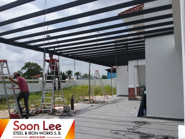  Aluminium Composite Panel AWNING Johor Bahru (JB), Malaysia, Ulu Tiram Supplier, Suppliers, Supply, Supplies | Soon Lee Steel & Iron Works Sdn Bhd