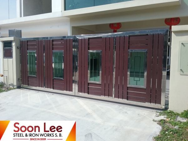  Stainless Steel Gate GATE Johor Bahru (JB), Malaysia, Ulu Tiram Supplier, Suppliers, Supply, Supplies | Soon Lee Steel & Iron Works Sdn Bhd