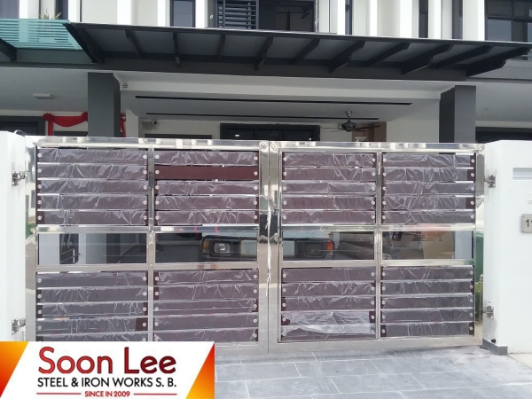  Stainless Steel Gate GATE Johor Bahru (JB), Malaysia, Ulu Tiram Supplier, Suppliers, Supply, Supplies | Soon Lee Steel & Iron Works Sdn Bhd