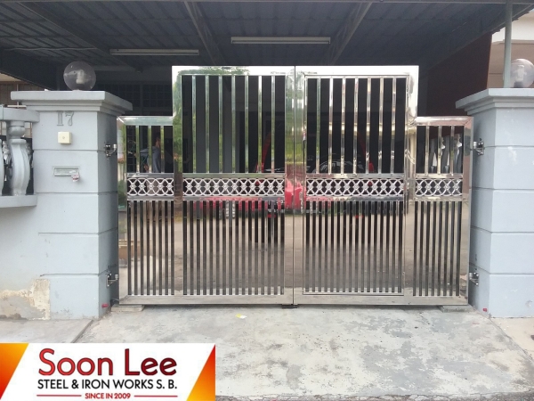  Stainless Steel Gate GATE Johor Bahru (JB), Malaysia, Ulu Tiram Supplier, Suppliers, Supply, Supplies | Soon Lee Steel & Iron Works Sdn Bhd
