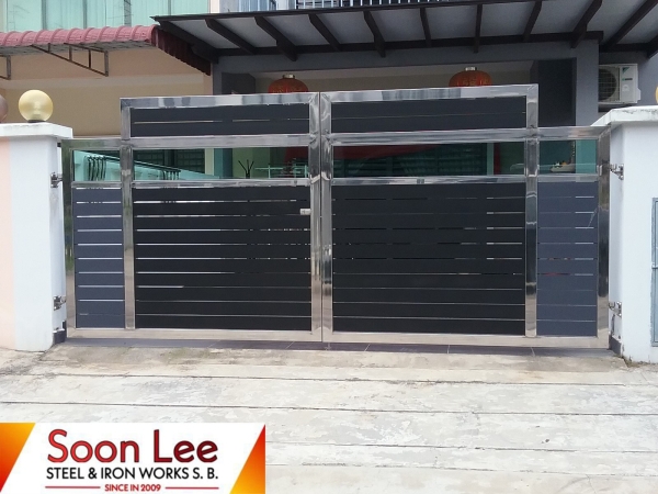  Stainless Steel Gate GATE Johor Bahru (JB), Malaysia, Ulu Tiram Supplier, Suppliers, Supply, Supplies | Soon Lee Steel & Iron Works Sdn Bhd