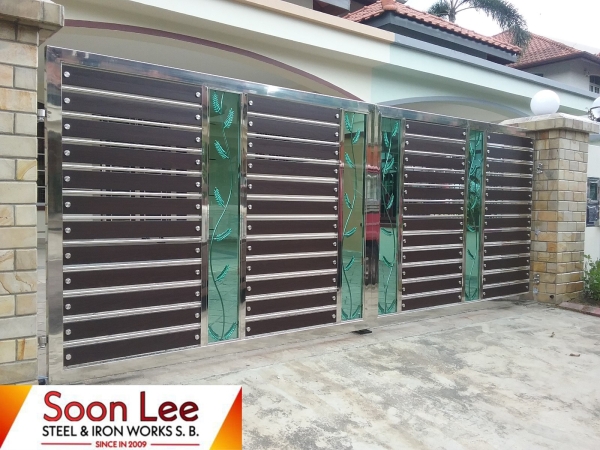  Stainless Steel Gate GATE Johor Bahru (JB), Malaysia, Ulu Tiram Supplier, Suppliers, Supply, Supplies | Soon Lee Steel & Iron Works Sdn Bhd