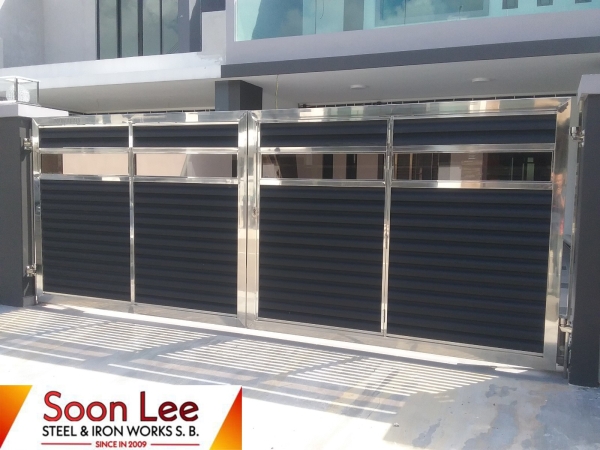  Stainless Steel Gate GATE Johor Bahru (JB), Malaysia, Ulu Tiram Supplier, Suppliers, Supply, Supplies | Soon Lee Steel & Iron Works Sdn Bhd