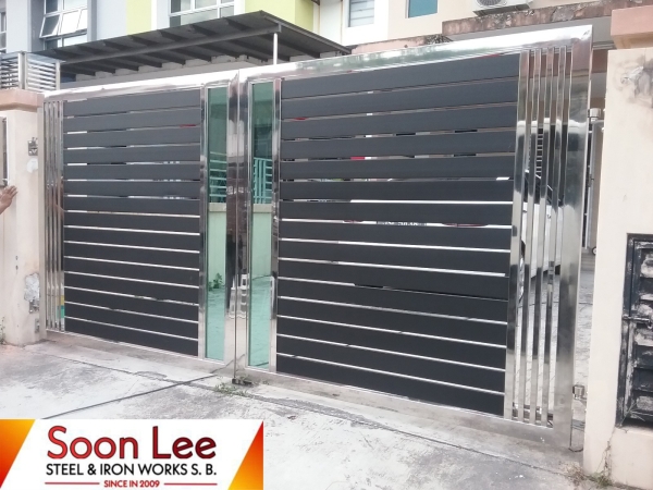  Stainless Steel Gate GATE Johor Bahru (JB), Malaysia, Ulu Tiram Supplier, Suppliers, Supply, Supplies | Soon Lee Steel & Iron Works Sdn Bhd