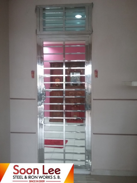  Stainless Steel Door Grille GRILLE Johor Bahru (JB), Malaysia, Ulu Tiram Supplier, Suppliers, Supply, Supplies | Soon Lee Steel & Iron Works Sdn Bhd