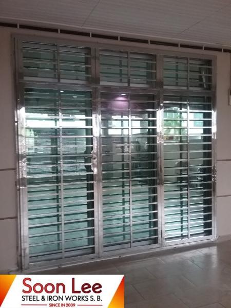  Stainless Steel Door Grille GRILLE Johor Bahru (JB), Malaysia, Ulu Tiram Supplier, Suppliers, Supply, Supplies | Soon Lee Steel & Iron Works Sdn Bhd