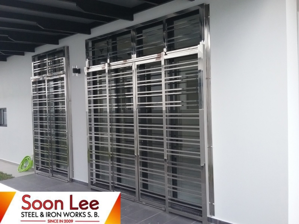  Stainless Steel Door Grille GRILLE Johor Bahru (JB), Malaysia, Ulu Tiram Supplier, Suppliers, Supply, Supplies | Soon Lee Steel & Iron Works Sdn Bhd