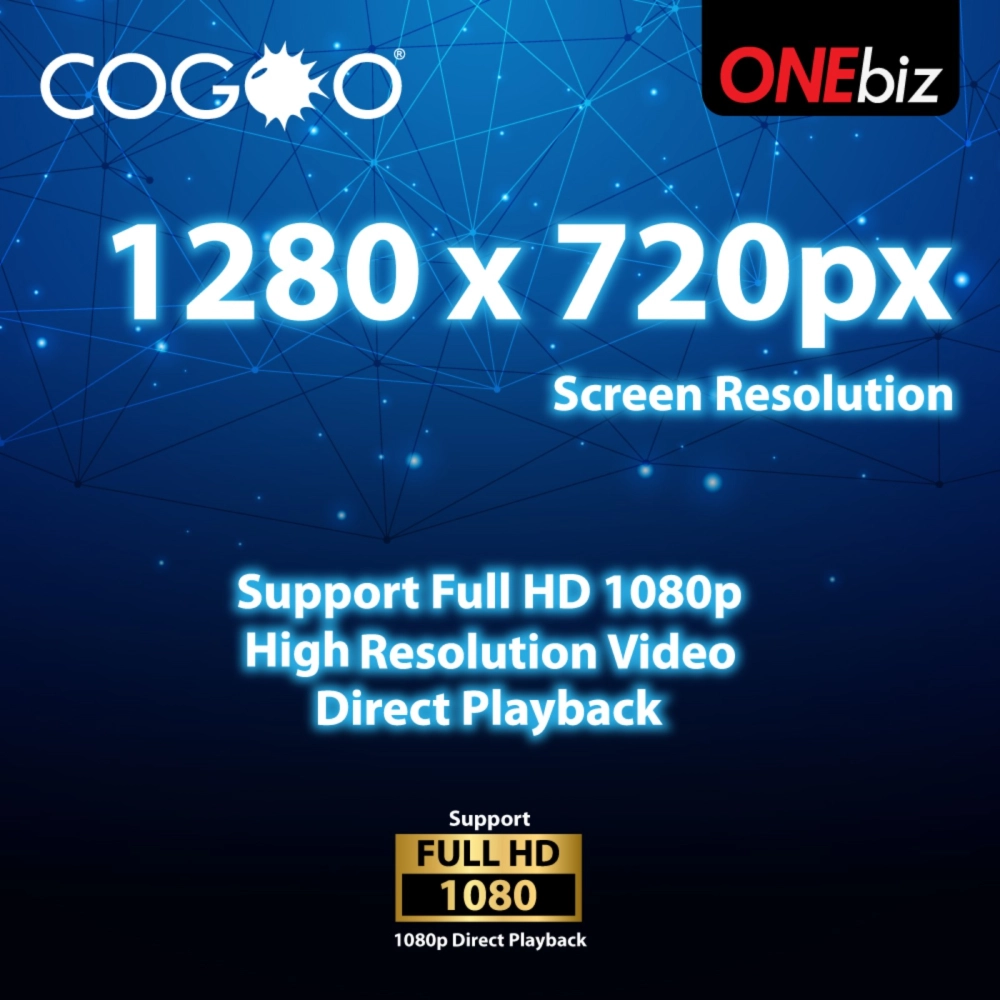 Cogoo 9 or 10.1 Inch Android GPS QLED 1280 x 720p HD Player 8 Core 4GB RAM + 64GB ROM + 4G Sim Slot - CG8-010Q4-DSP64 / CG8-009Q4-DSP64