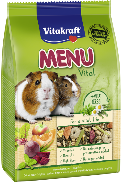 Vitakraft Premium Menu Vital Guinea Pig (400g) Premium Menu Vital Small Animal  Vitakraft Malaysia, Selangor, Kuala Lumpur (KL), Puchong Distributor, Supplier, Supply, Supplies | Progenesis Group Sdn Bhd