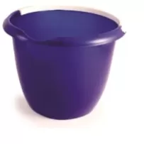 222-8507 - 10L Plastic Blue Bucket With Handle