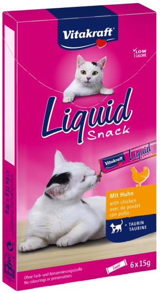 Vitakraft Liquid Snack Chicken + Taurine Liquid Snack Cat Vitakraft Malaysia, Selangor, Kuala Lumpur (KL), Puchong Distributor, Supplier, Supply, Supplies | Progenesis Group Sdn Bhd