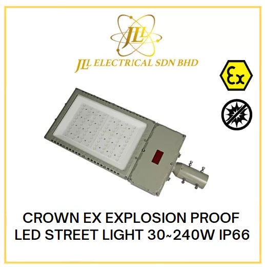 CROWN EX EXPLOSION PROOF LED STREET LIGHT 30~240W IP66 100-240VAC 50~60Hz GYD970L SERIES