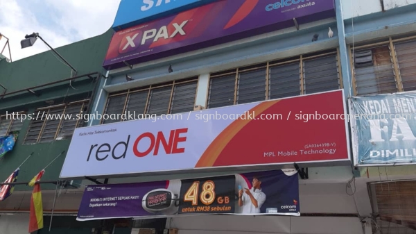 red one lightbox signage signboard at klang kuala lumpur puchong shah alam Kotak Lampu Selangor, Malaysia, Kuala Lumpur (KL) Pembuat, Pebekal, Pemasangan | Great Sign Advertising (M) Sdn Bhd