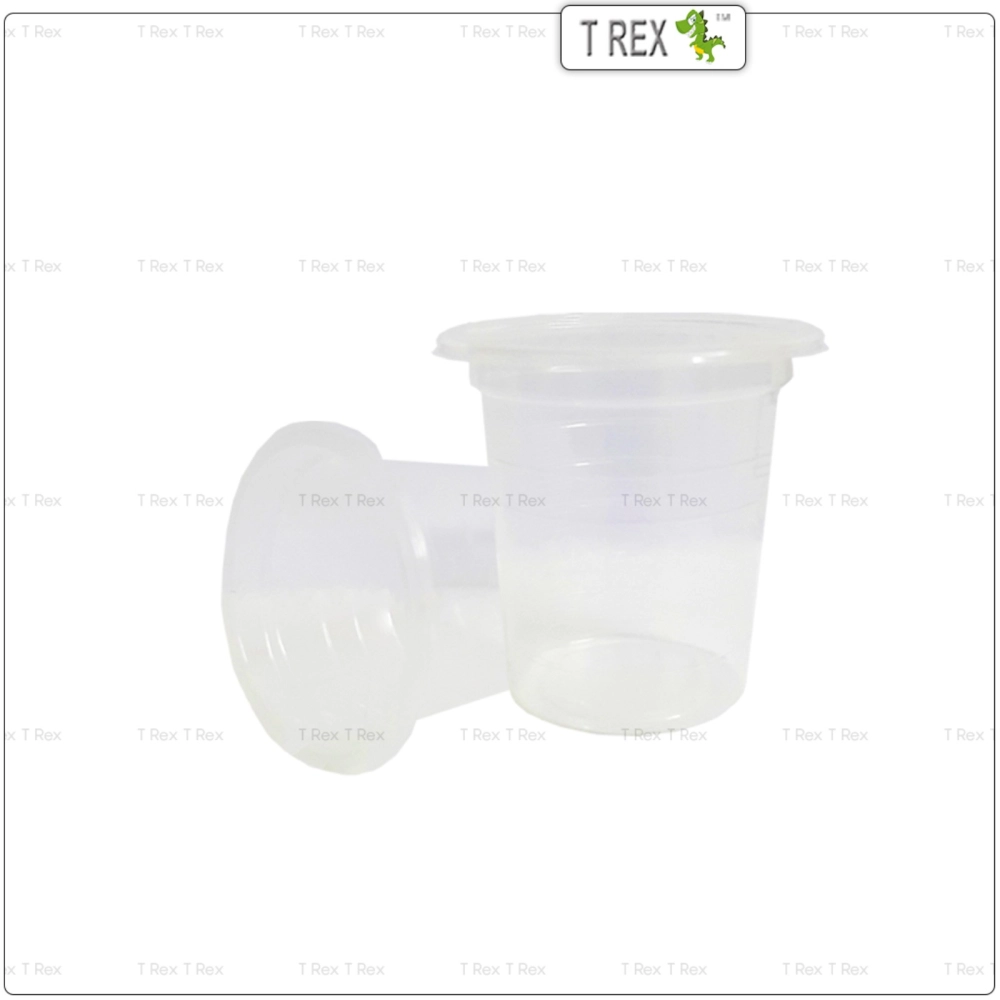 100pcs Disposable Plastic Sampling Cup 30ml 