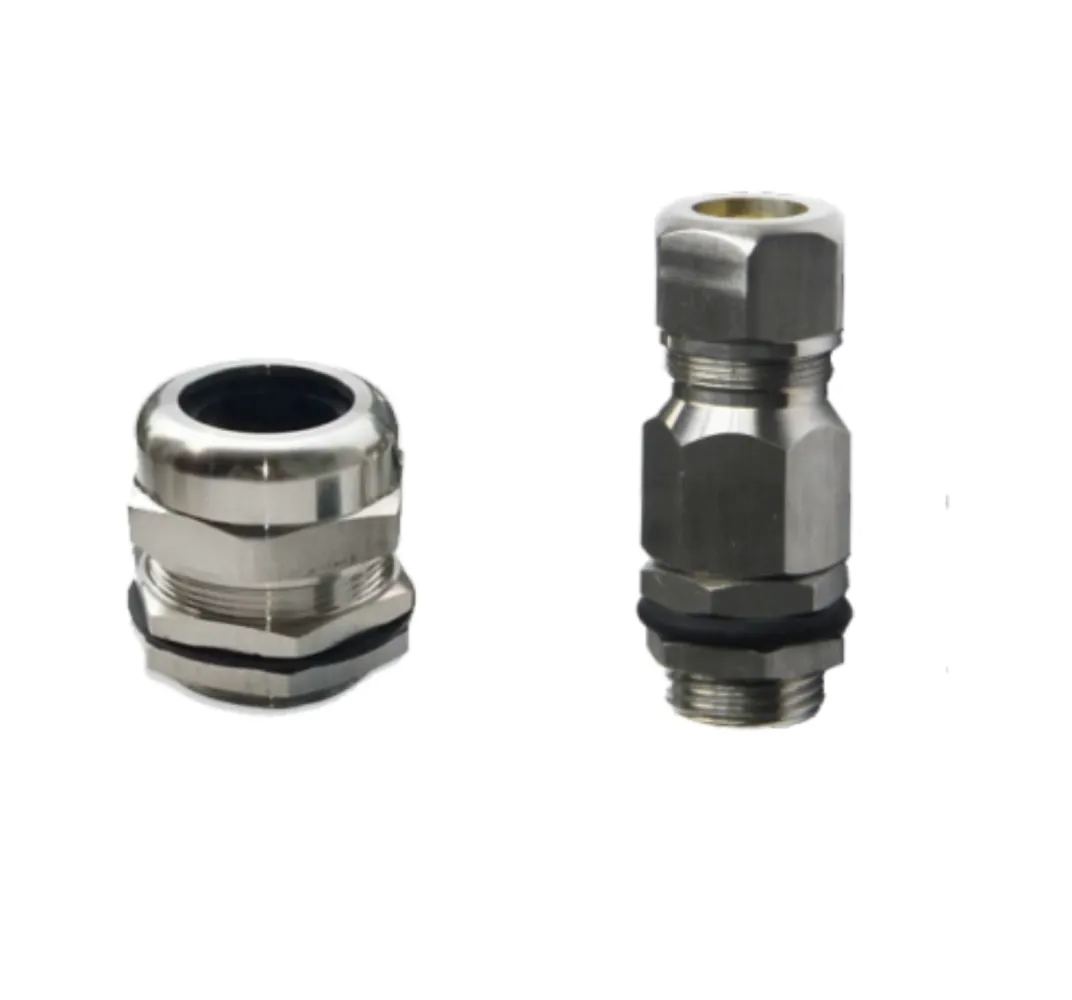 CROWN EX CABLE GLAND SERIES UNARMORED/ARMORED [STAINLESS STEEL, NICKEL PLATED BRASS & GALVANIZED CARBON STEEL]