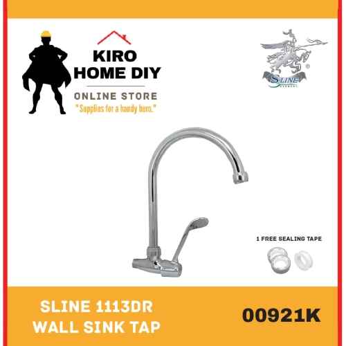 SLINE 1113DR Wall Sink Tap - 00921K