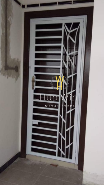  Metal Door  Johor Bahru (JB), Malaysia, Senai Contractors, Installation Services | Hup Win Sdn Bhd