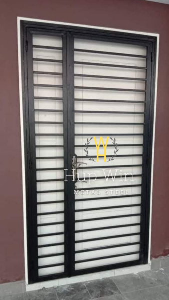  Metal Door  Johor Bahru (JB), Malaysia, Senai Contractors, Installation Services | Hup Win Sdn Bhd