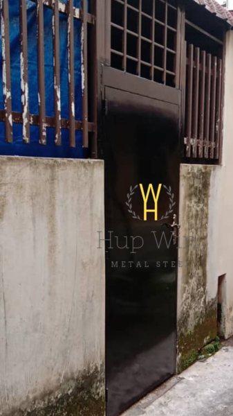  Metal Door  Johor Bahru (JB), Malaysia, Senai Contractors, Installation Services | Hup Win Sdn Bhd