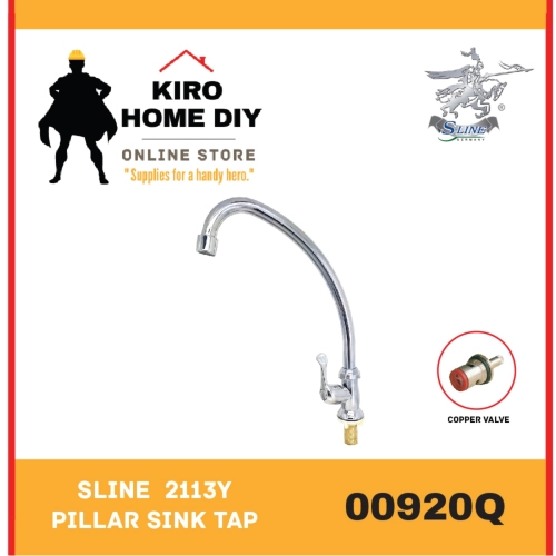 SLINE  2113Y Pillar Sink Tap - 00920Q