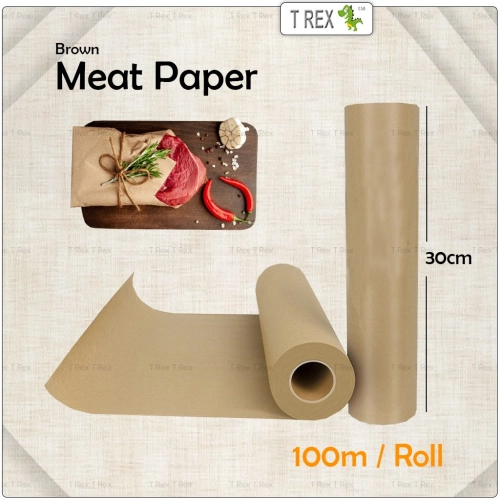 30cm Brown Butcher/Meat Paper Roll