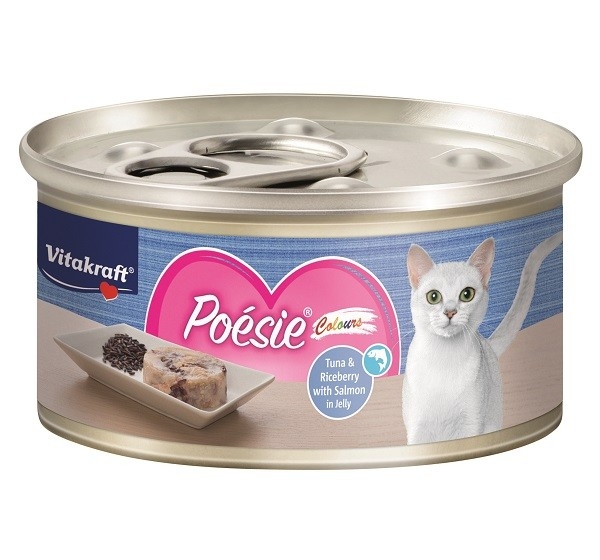 Vitakraft Posie Colours Tuna & Riceberry with Salmon in Jelly Posie Colours Cat Vitakraft Malaysia, Selangor, Kuala Lumpur (KL), Puchong Distributor, Supplier, Supply, Supplies | Progenesis Group Sdn Bhd