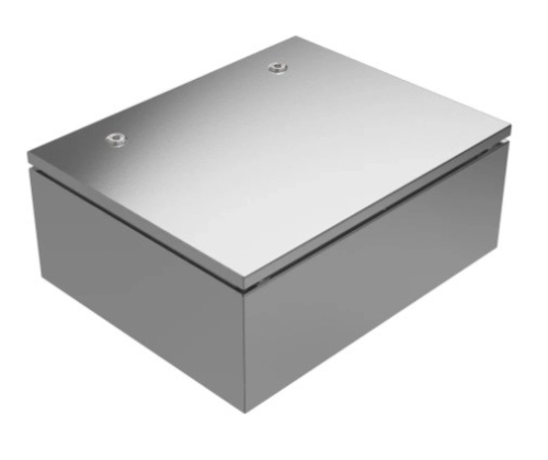 213-4084 - RS PRO Steel Stainless Steel General Purpose Enclosure, IP66, IP69