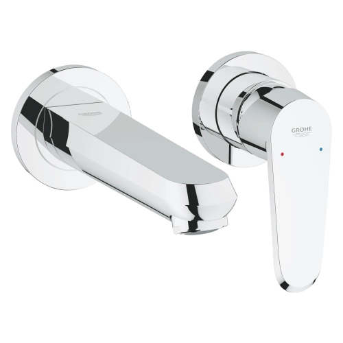 19573002 + 23571000 Eurodisc Cosmopolitan Two-hole basin mixer + universal concealed body