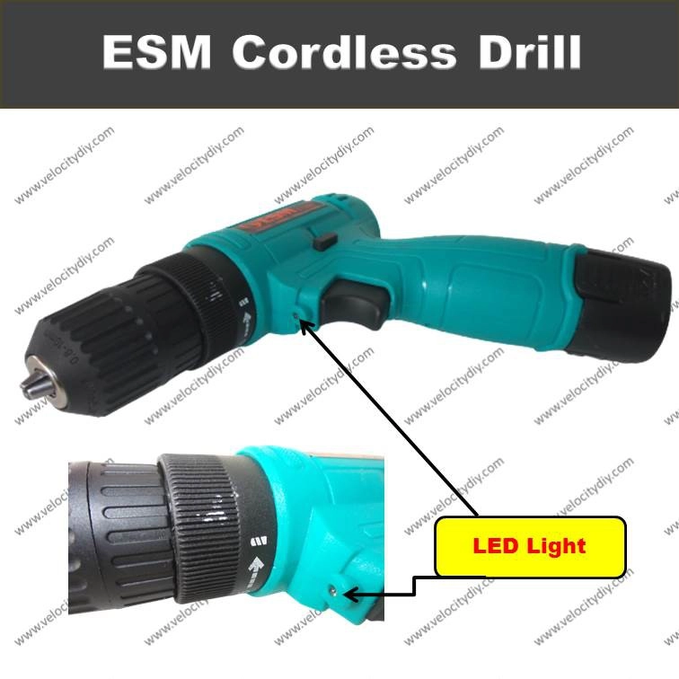 （无线电钻）EGM Cordless Drill 12V/Hand Drill/Battery Drill/Screw Driver