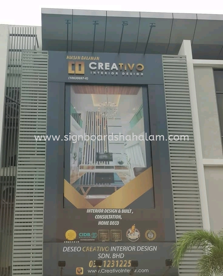 Deseo Creativo Interior Klang - Billboard 3D Frontlit