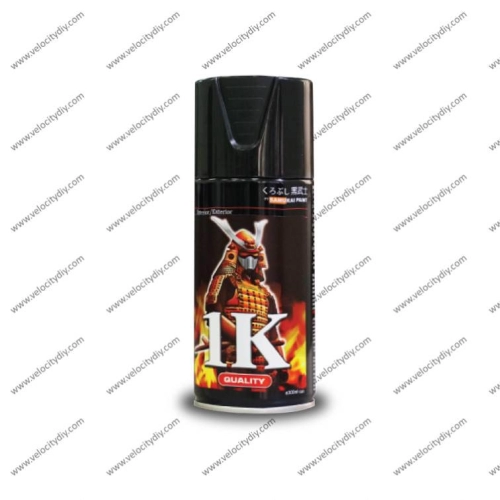 （黑武士喷漆/1K亮油/1K透明） SAMURAI 1K Top Coat Spray Can 400ml Clear Coat Spray Jernih Spray Tin