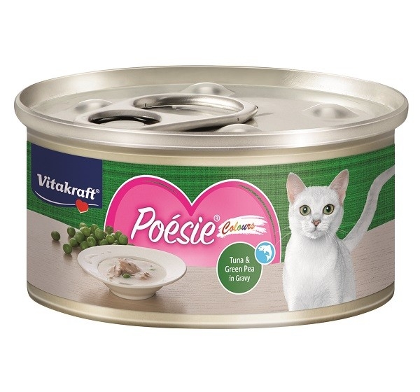 Vitakraft Posie Colours Tuna & Green Pea in Gravy Posie Colours Cat Vitakraft Malaysia, Selangor, Kuala Lumpur (KL), Puchong Distributor, Supplier, Supply, Supplies | Progenesis Group Sdn Bhd