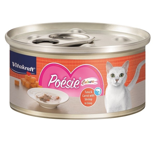 Vitakraft Posie Colours Tuna & Carrot with Shrimp in Gravy  Posie Colours Cat Vitakraft Malaysia, Selangor, Kuala Lumpur (KL), Puchong Distributor, Supplier, Supply, Supplies | Progenesis Group Sdn Bhd