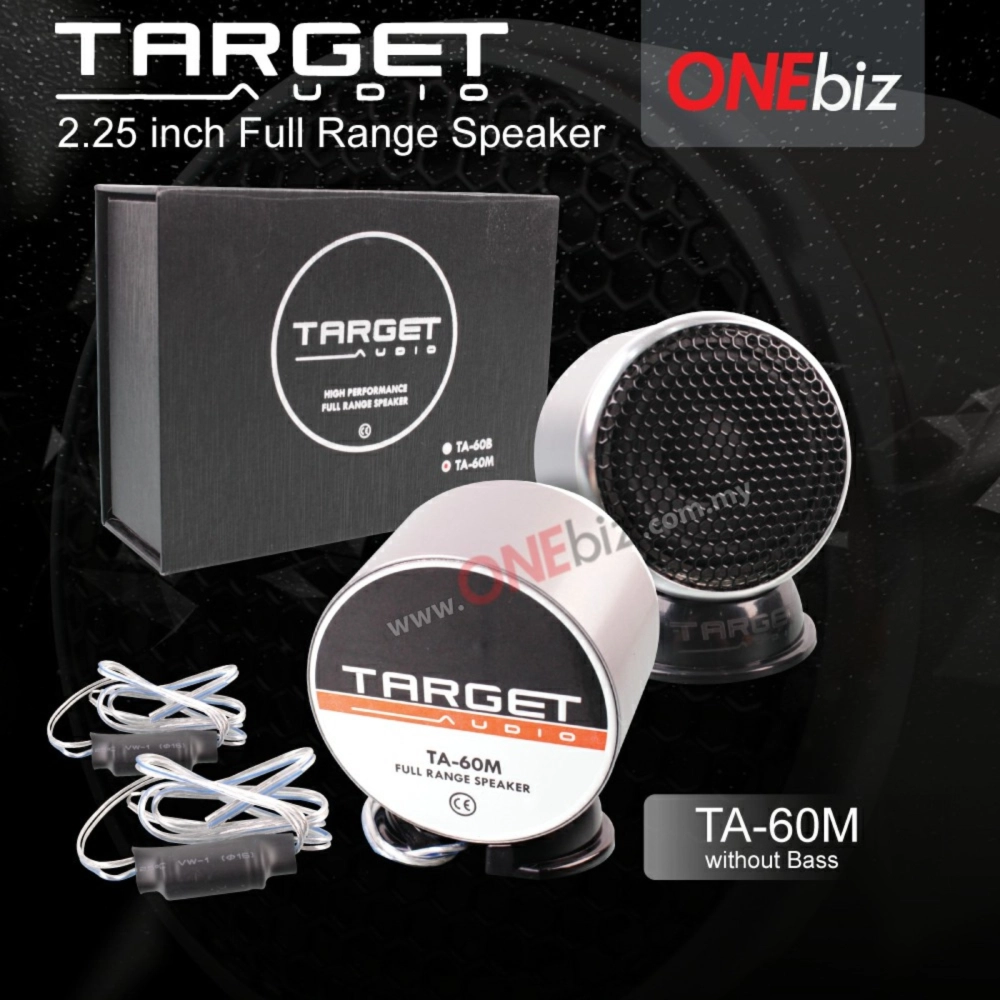 Target Audio 2.25 inch Full Range Speaker TA-60M/TA-60B