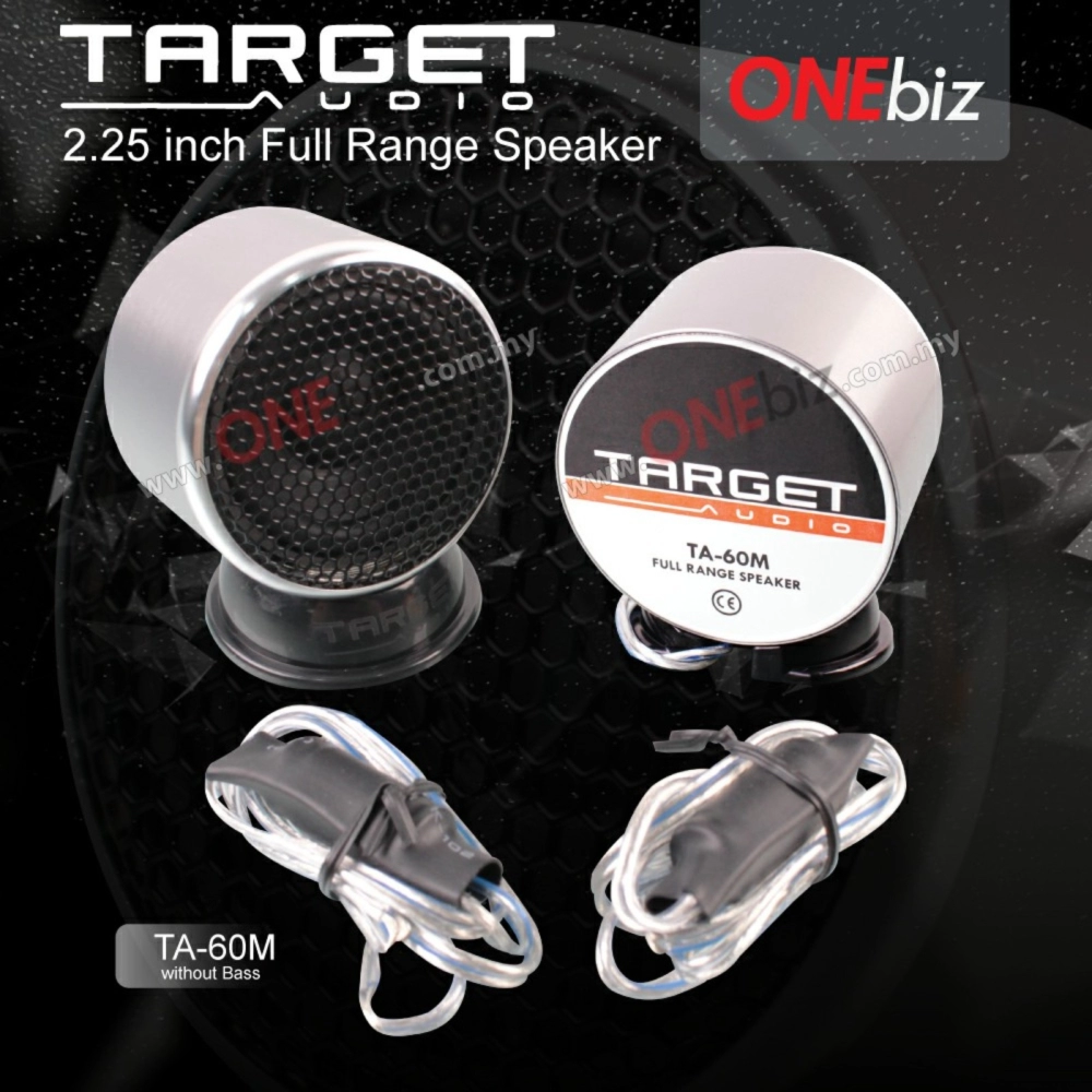 Target Audio 2.25 inch Full Range Speaker TA-60M/TA-60B