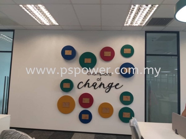 Laser Cut Acrylic Lettering - Indoor Signage INDOOR SIGNAGE SIGNAGE Selangor, Malaysia, Kuala Lumpur (KL), Puchong Manufacturer, Maker, Supplier, Supply | PS Power Signs Sdn Bhd