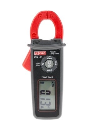 123-3256 - RS PRO ICMA1 AC/DC Clamp Meter, 300A dc, Max Current 300A ac CAT III 600 V