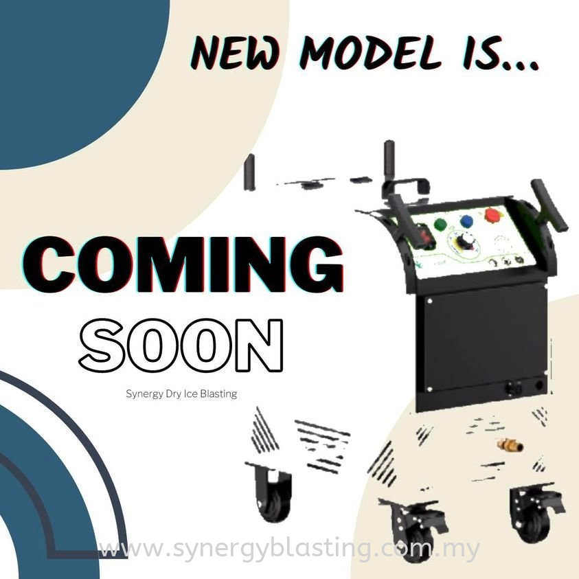 New model of dry ice blaster machine is coming soon!