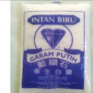 INTAN BIRU GARAM HALUS 500G海盐