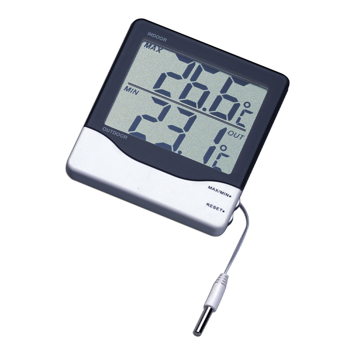 TFA DOSTMANN 30.1011 Digital Thermometer Min/Max, Extra-Large Display 