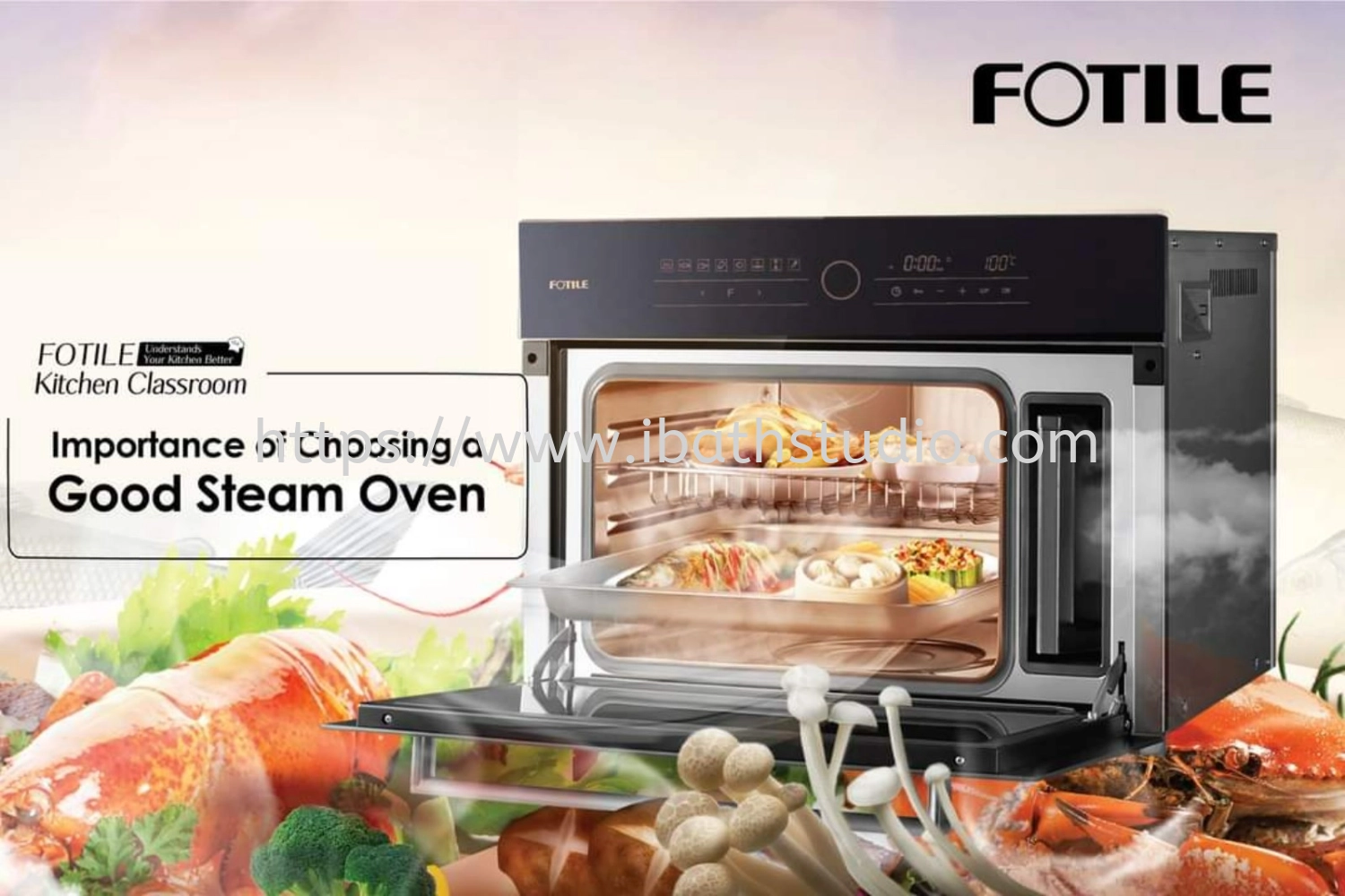 FOTILE SCD42-C2T BUILT IN STEAM OVEN