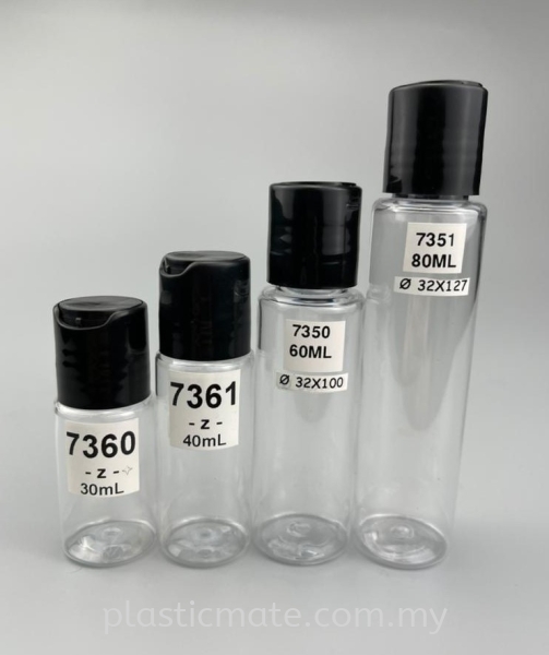 30-80ml Gel-type Bottle : 7360 & 7361 & 7350 & 7351 Hand and Body Wash Container Malaysia, Penang, Selangor, Kuala Lumpur (KL) Manufacturer, Supplier, Supply, Supplies | Plasticmate Sdn Bhd