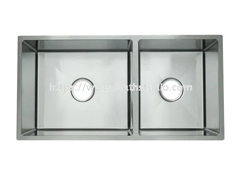 HUN DOUBLE BOWL SINK UNDERMOUNT HKS 304