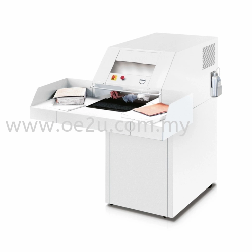 IDEAL 4108 High Capacity Paper Shredder (Shred Capacity: 100-120 Sheets, Strip Cut: 6mm, Bin Capacity: 300 Liters)_Made in Germany