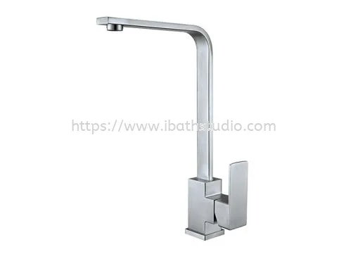 HUN SINGLE LEVER SINK MIXER  (SUS 304) HWT 607