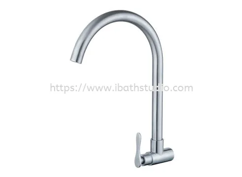 HUN WALL SINK TAP - DOUBLE SPOUT (SUS 304) HWT 9004-B