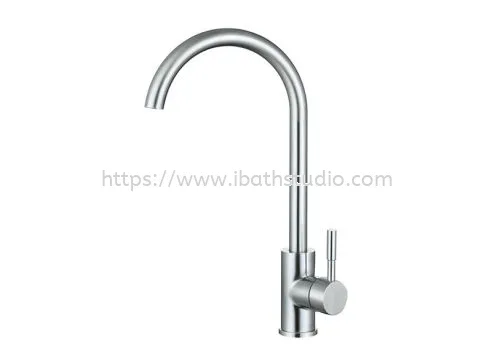 HUN SINGLE LEVER SINK TAP  (SUS 304) HWT 9013-C/HC